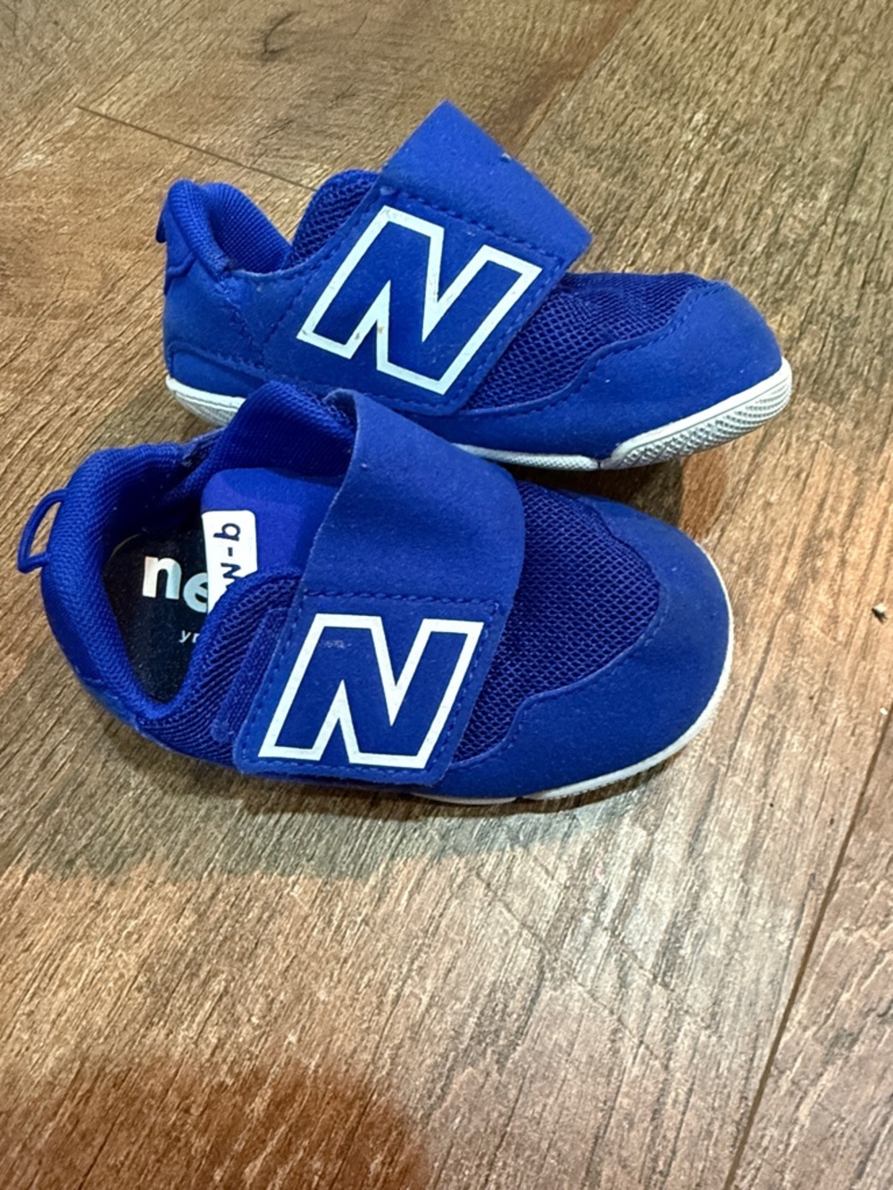 New Balance Kids Royal Blue Velcro Sneakers